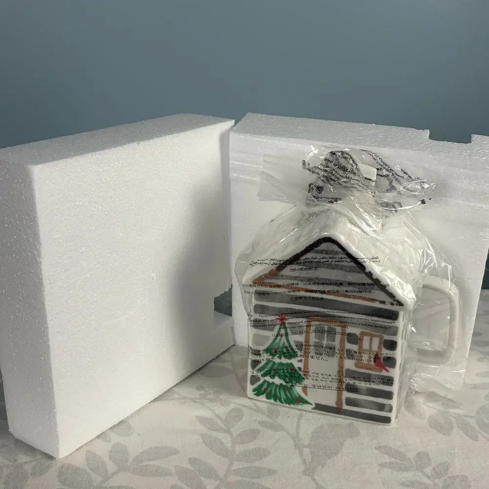Lenox Balsam Lane Cabin Teapot SKU 893487 Holiday Christmas New in box